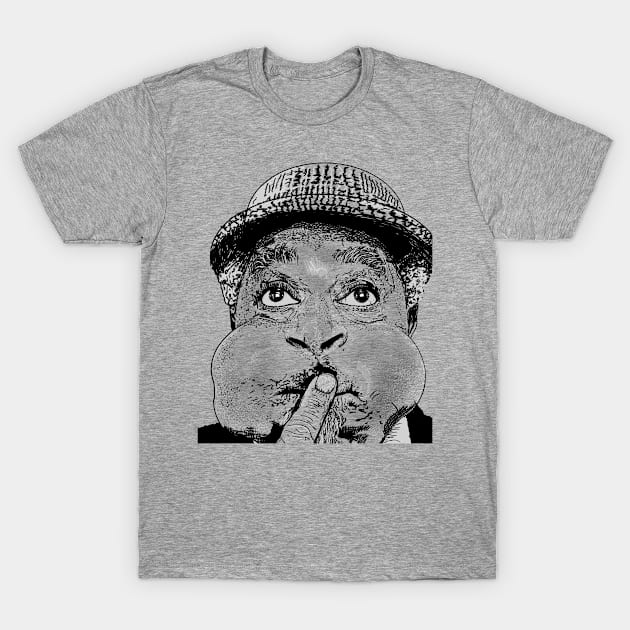 Inktober 2019 "Dizzy" Gillespie T-Shirt by freezethecomedian